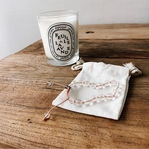 Clear Quartz Crystal Bracelet